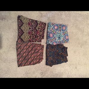 Lularoe Leggings - TC 4pack Bundle